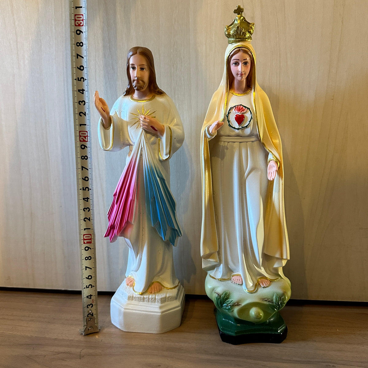 イエス・キリストと聖母マリアの聖像