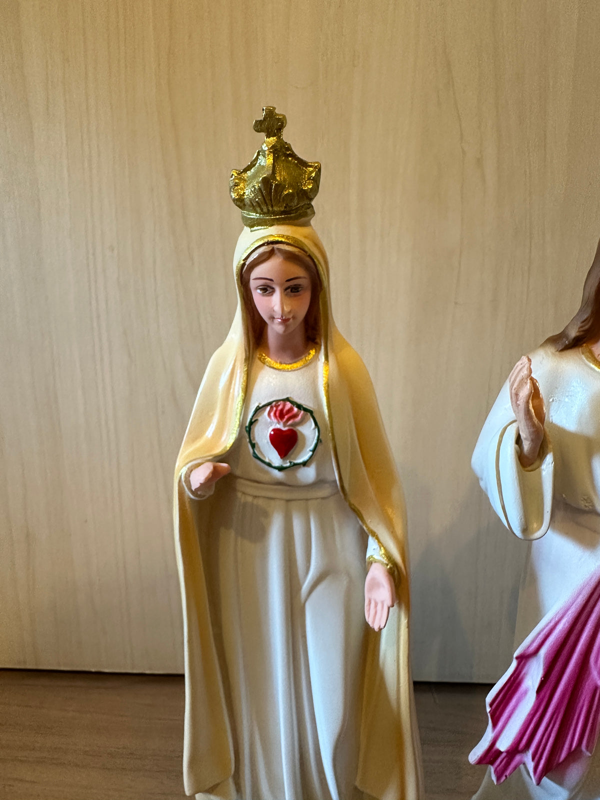 イエス・キリストと聖母マリアの聖像
