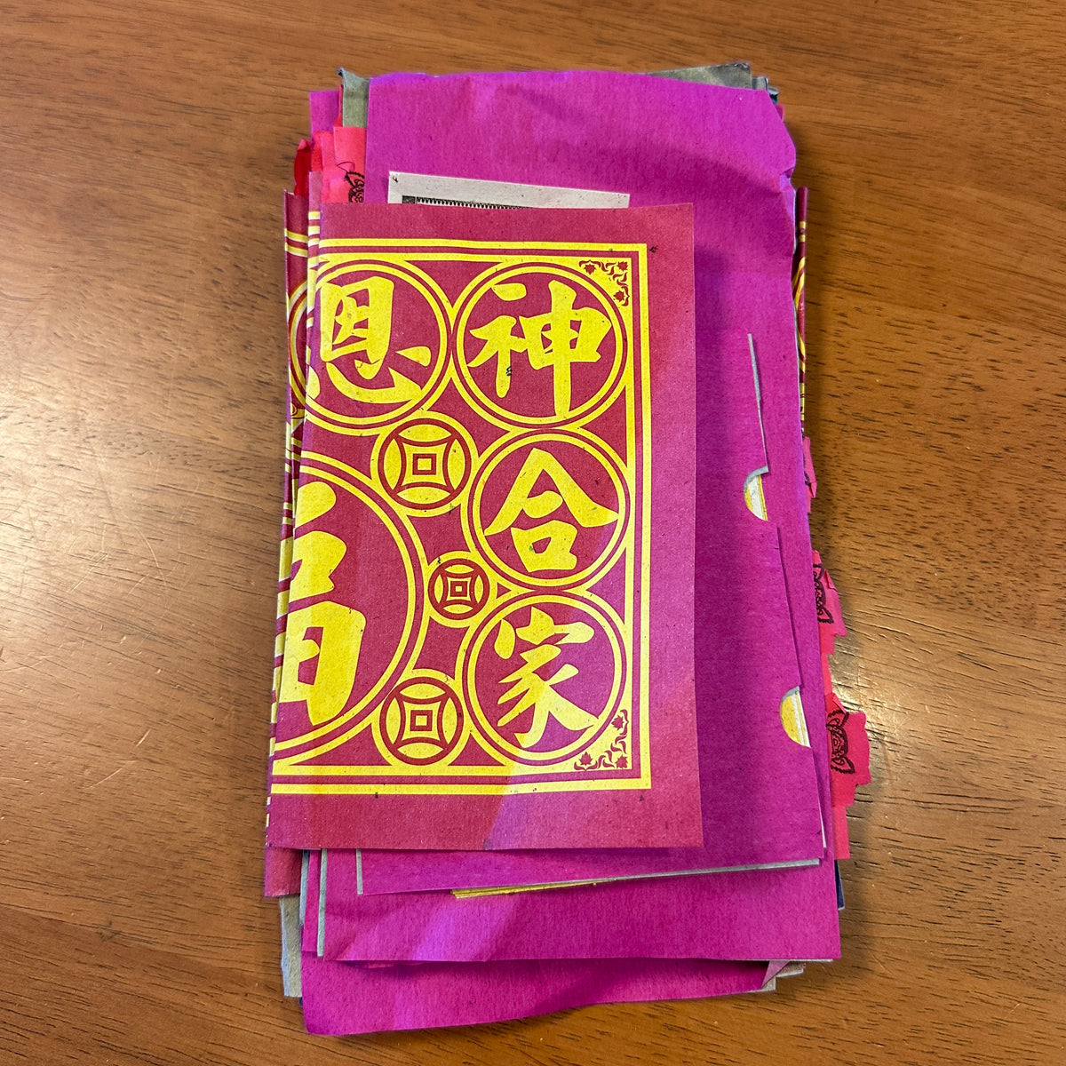ベトナムの伝統の冥銭5セット（5回分）