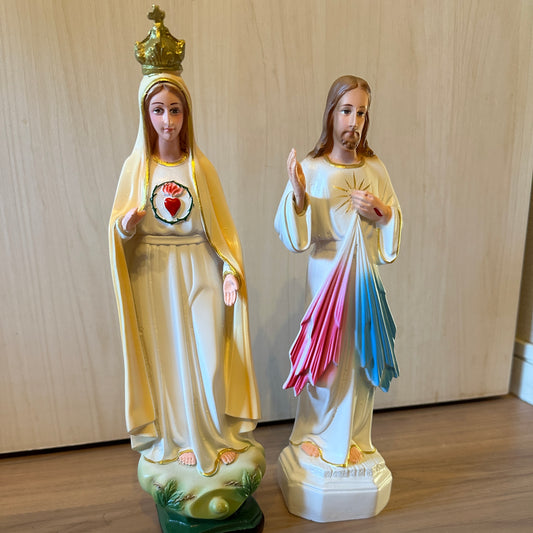 イエス・キリストと聖母マリアの聖像